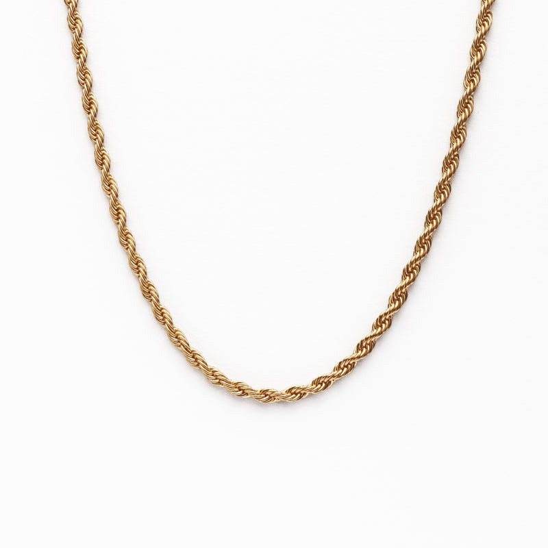 Tangled Rope Chain Necklace image 1
