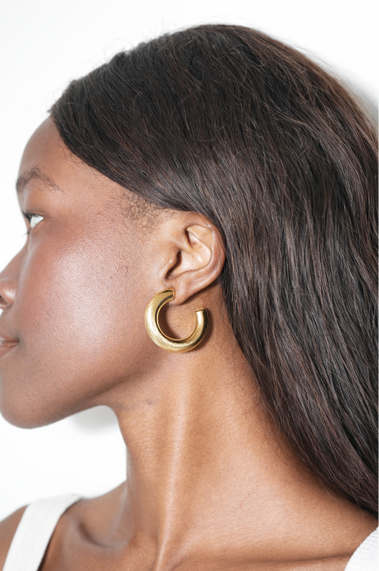 Sol Hoop Studs