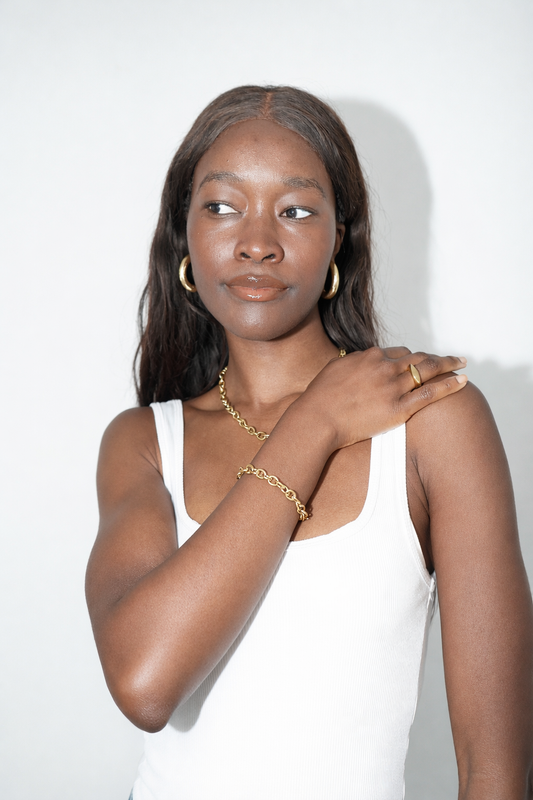 Chunky Anchor Chain Bracelet