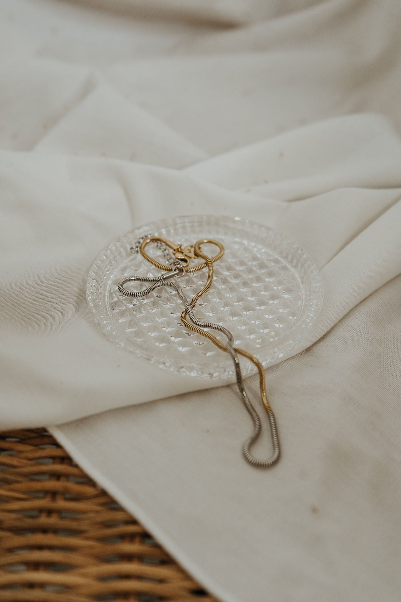 Mixed Snake Chain Necklace image 2