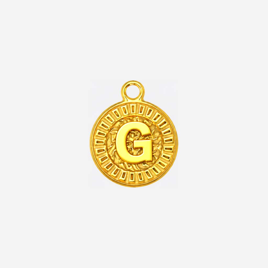 Coin Initial G Gold