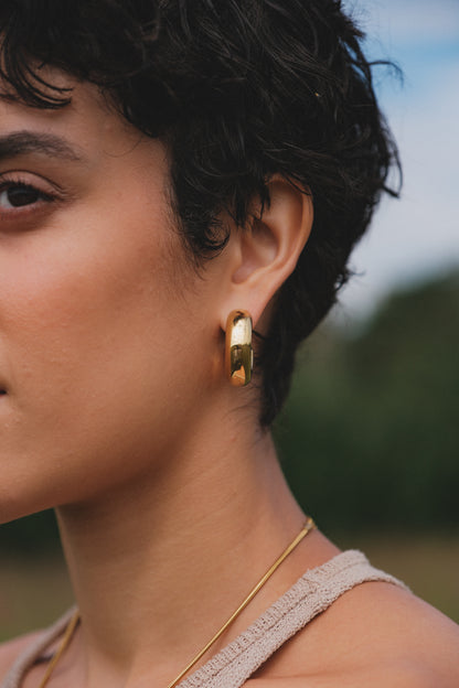 Trilogy Hoop Studs image 1