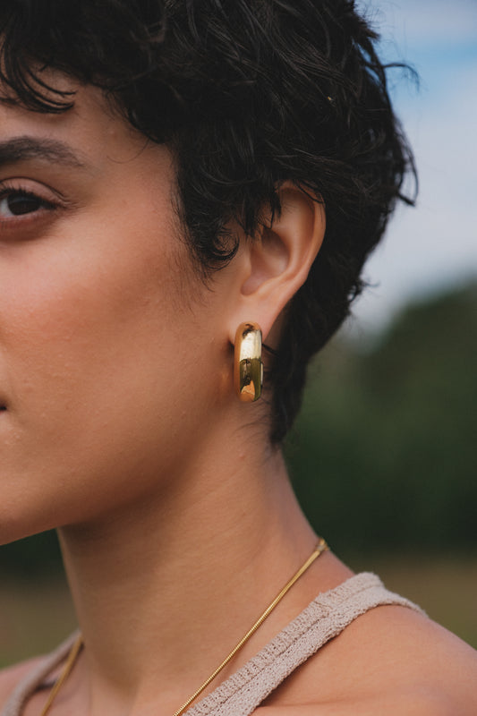 Trilogy Hoop Studs image 1