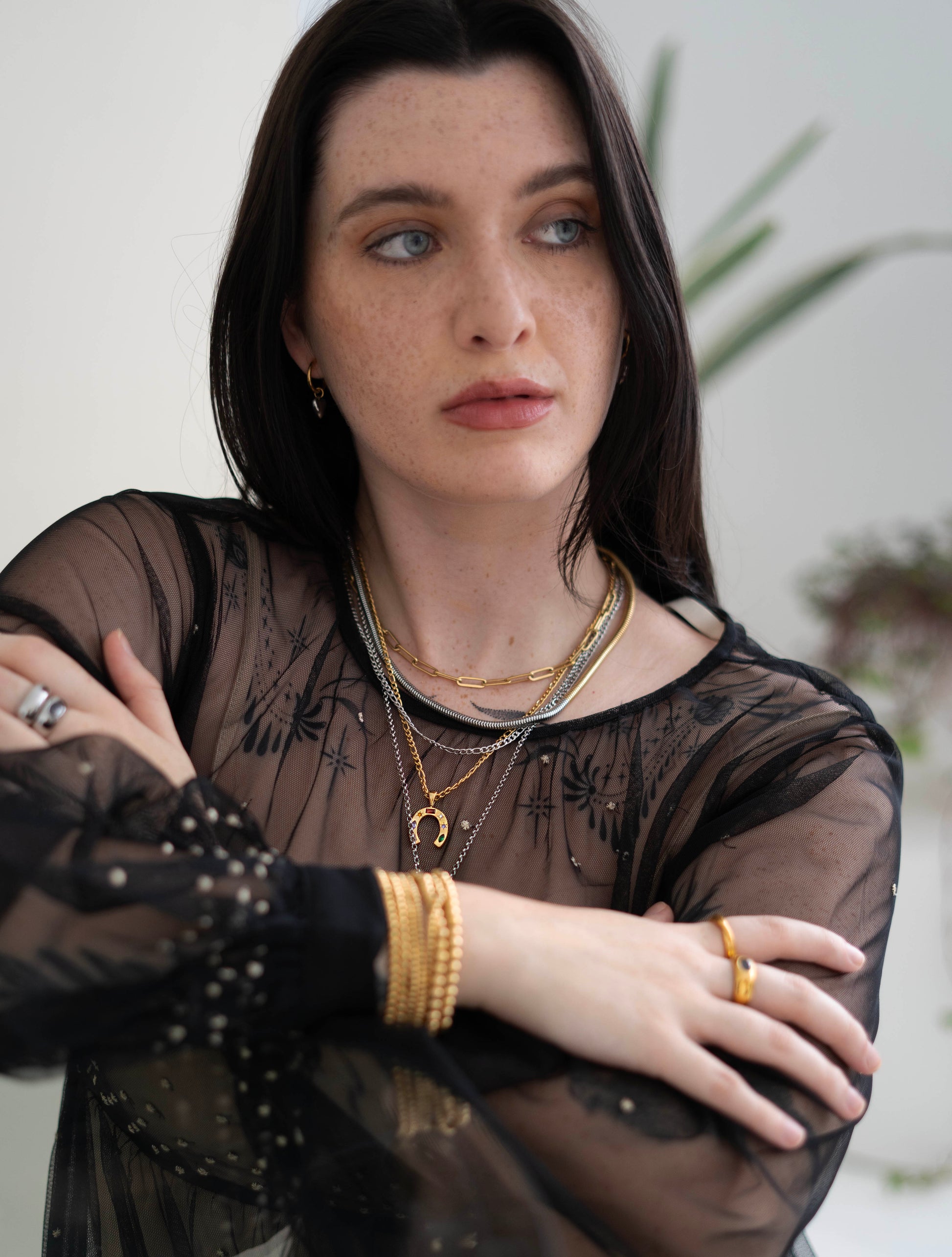 Just Your Luck Horseshoe Necklace image 3