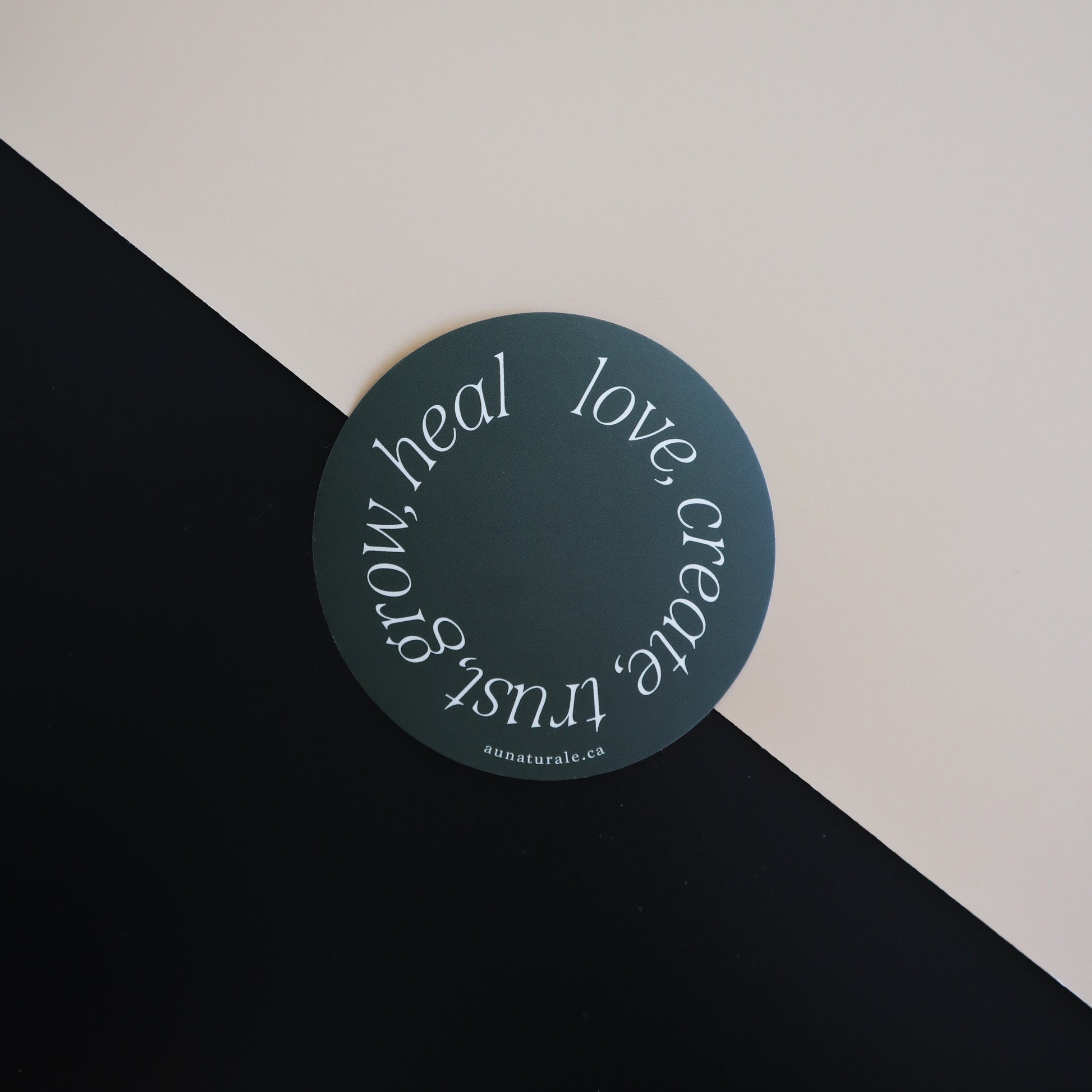 Love Create Trust Grow Heal Sticker image 0
