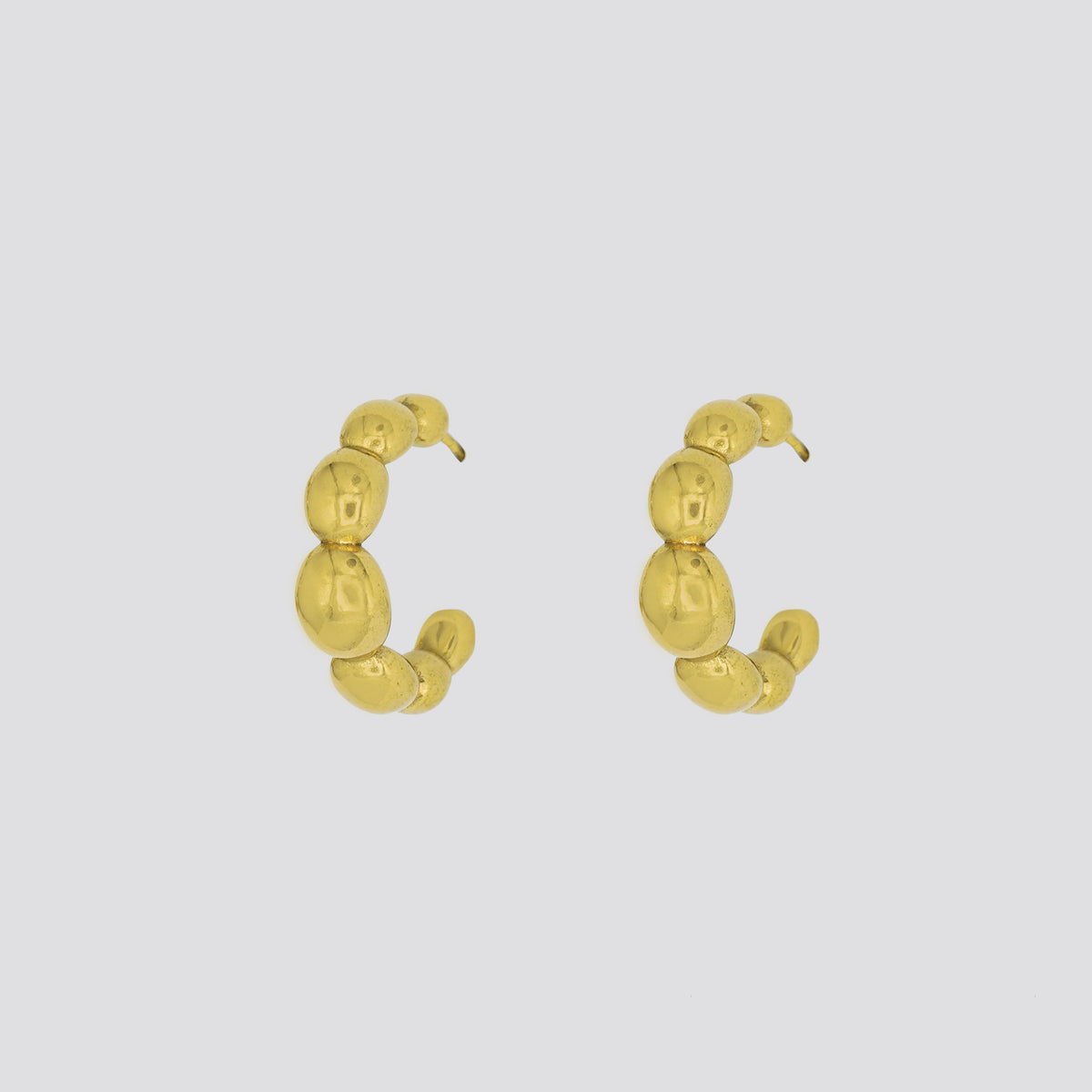 Bubble Hoop Studs image 0