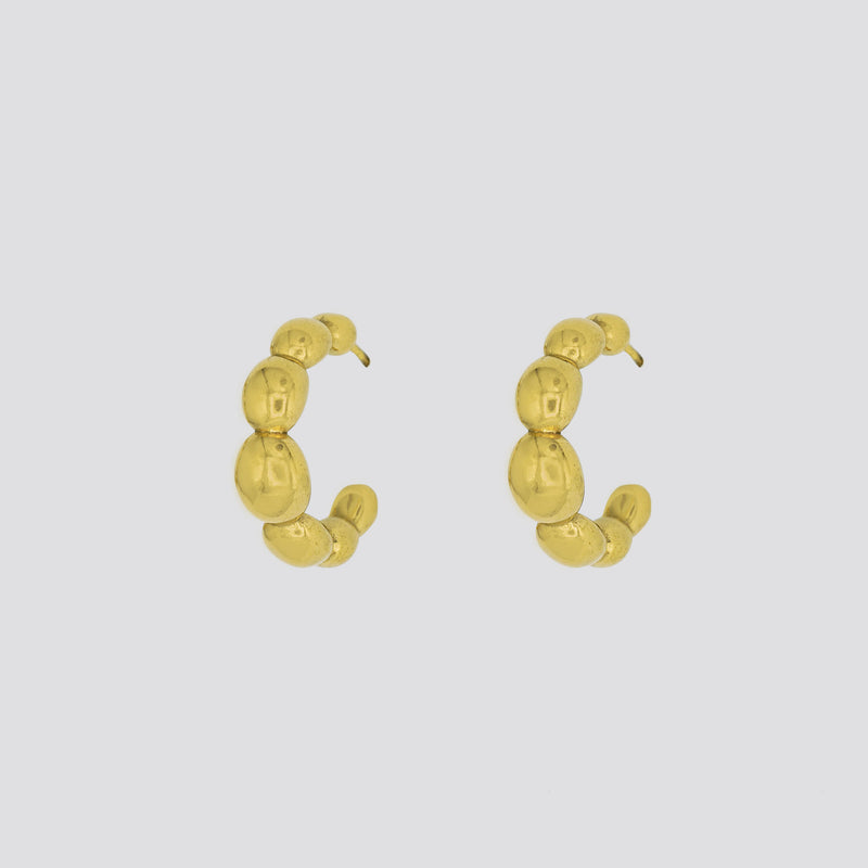 Bubble Hoop Studs image 0