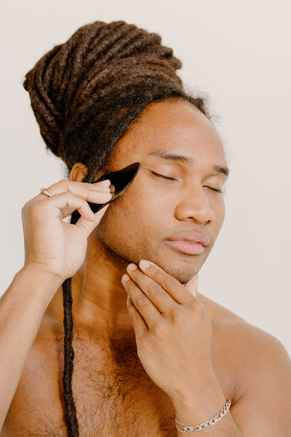 Nephrite Jade Gua Sha Stone image 1