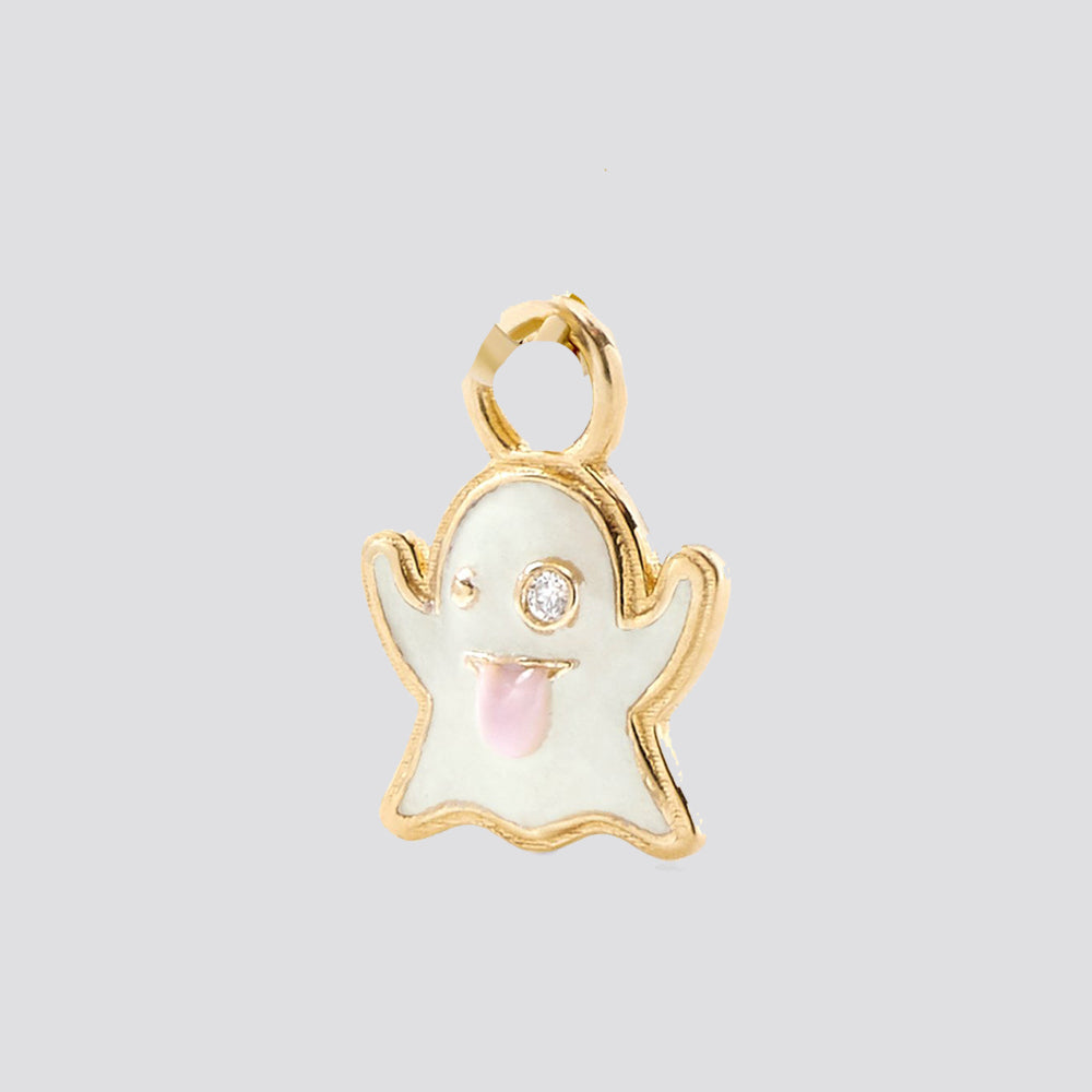 Boo Ghost Earring Charm image 0