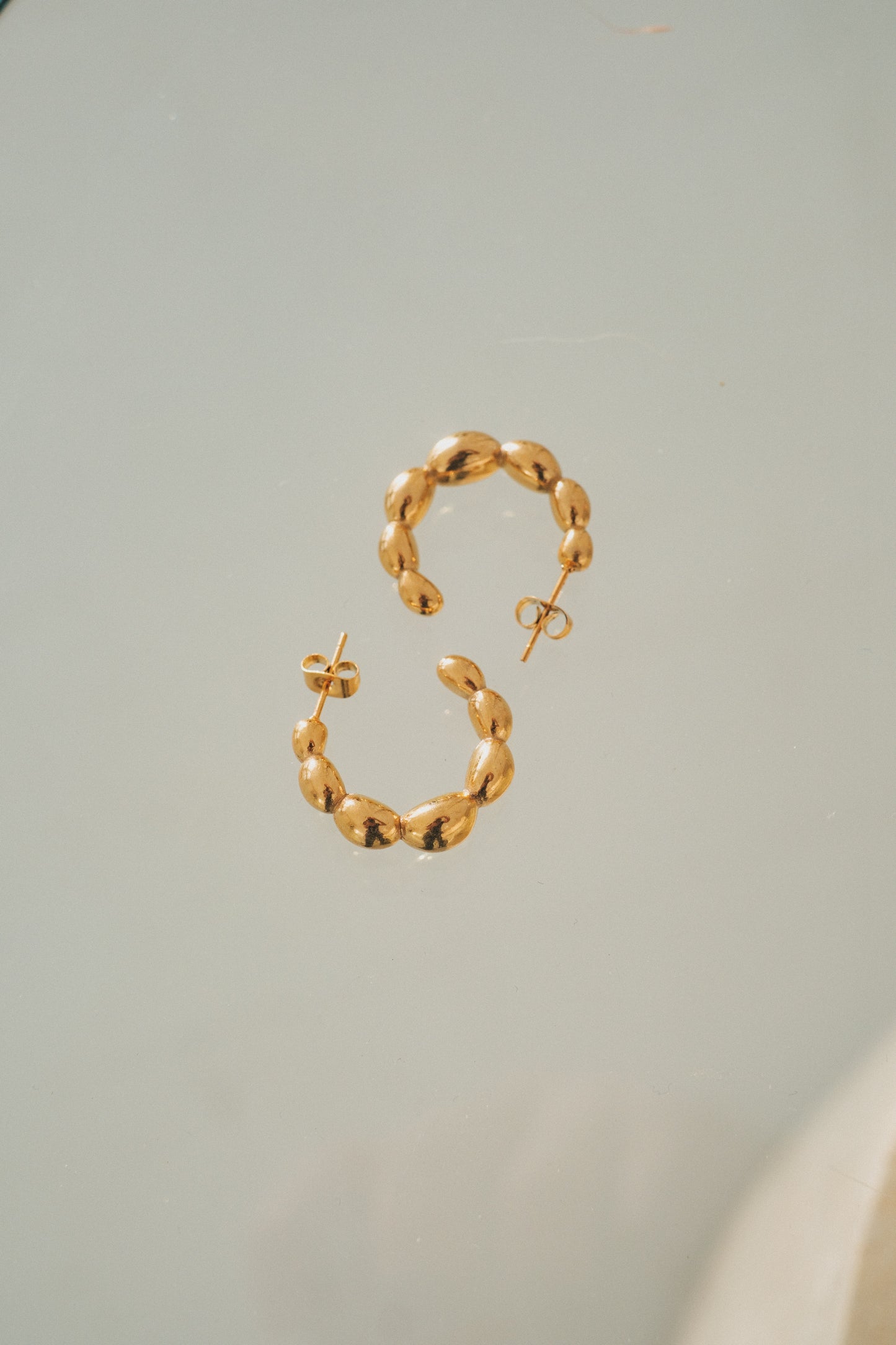 Bubble Hoop Studs image 2