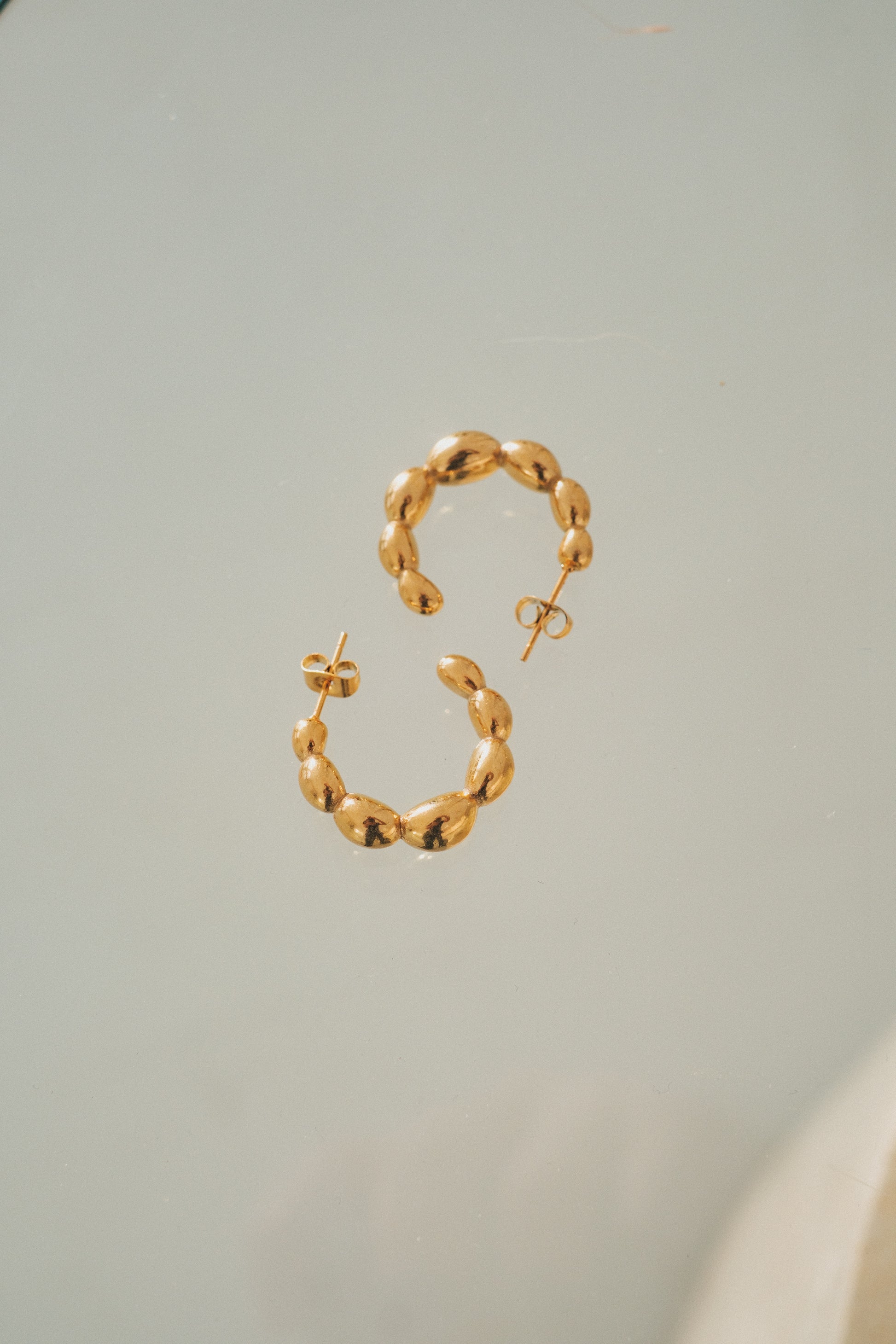 Bubble Hoop Studs image 2