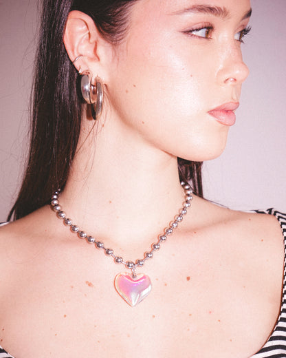 Glass Heart Necklace image 2