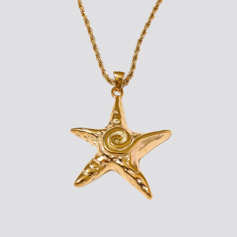 Fibonacci Star Necklace image 1
