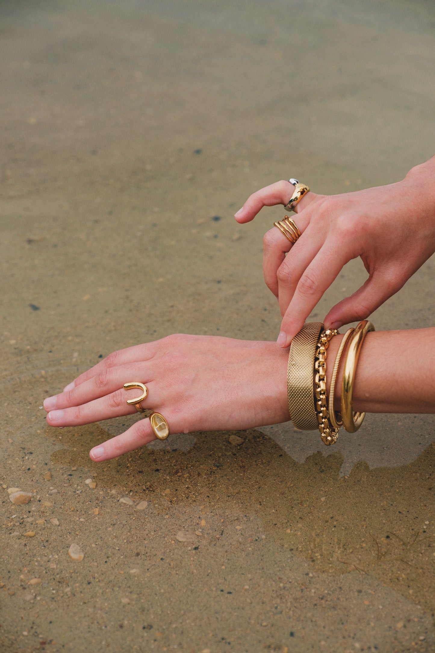 Chic Link Bangle Bracelet image 2