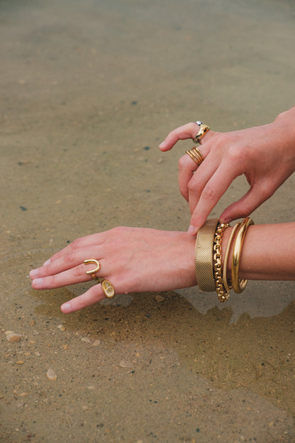 Chic Link Bangle Bracelet image 2