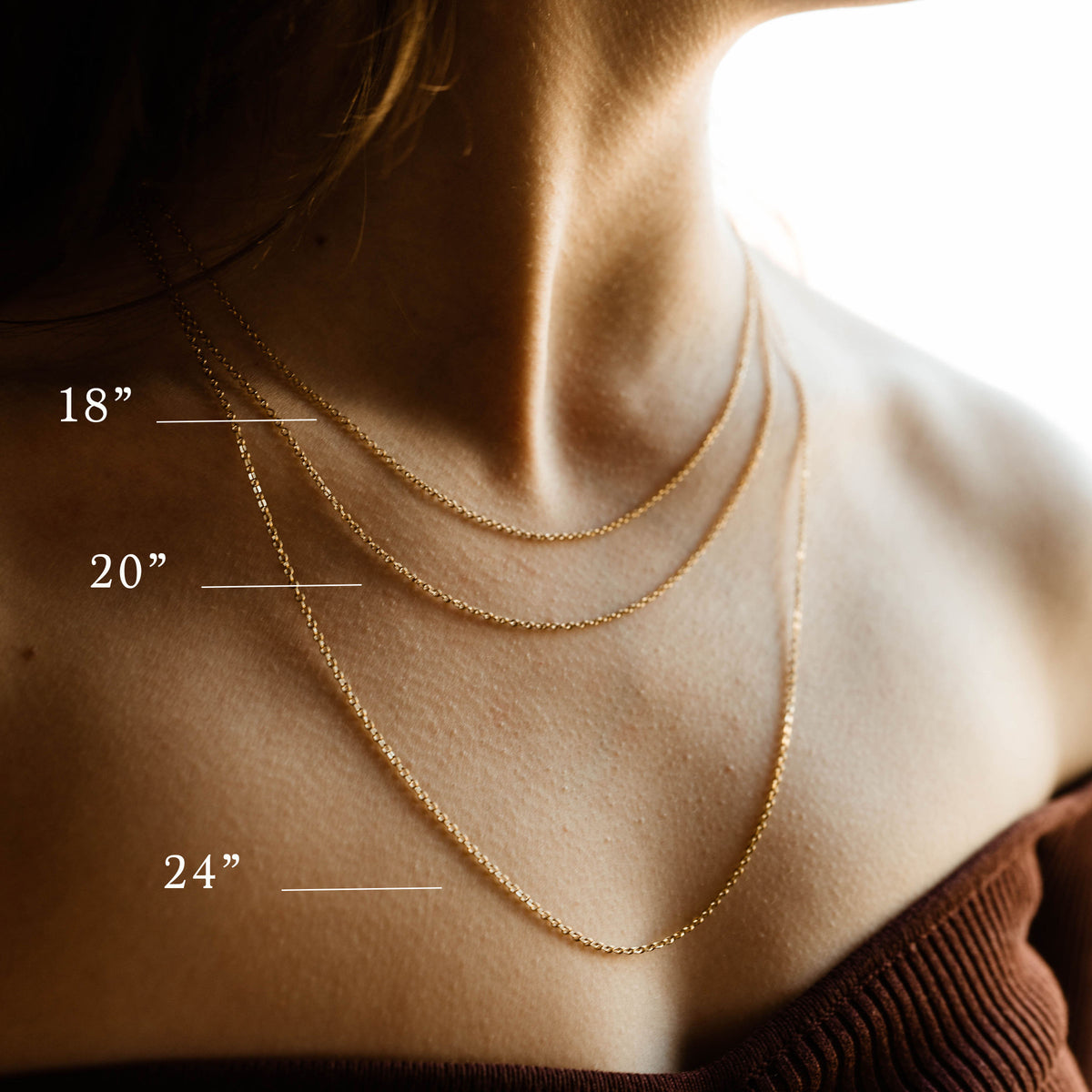 La Mujer Curb Chain Necklace image 3
