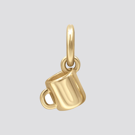 Cup of Coffee Earring Charm image 0