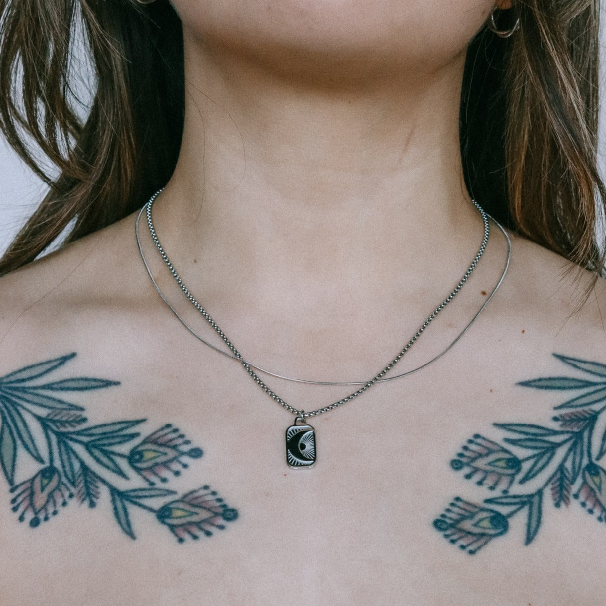 River Snake Chain Necklace image 1