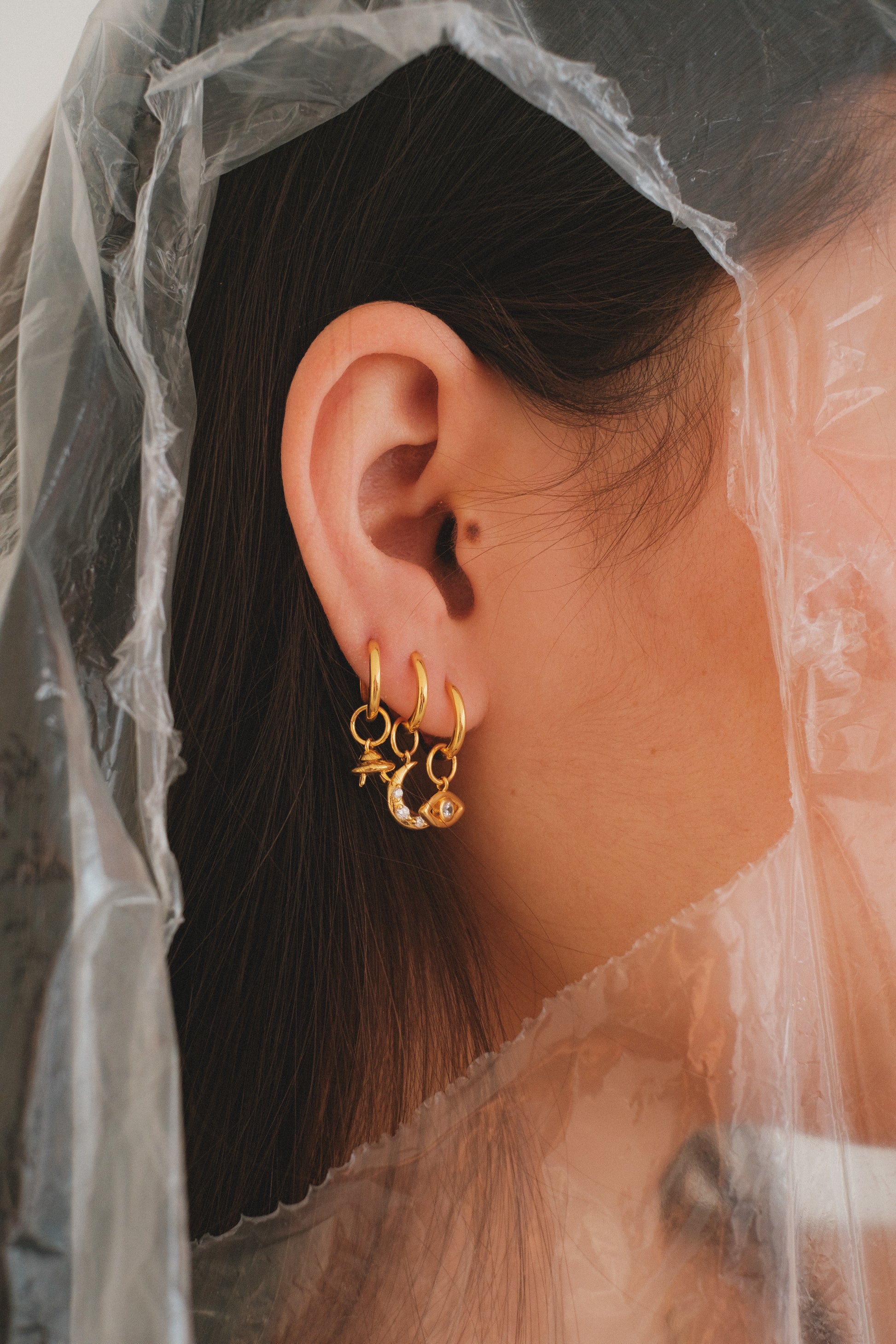 Protection Eye Earring Charm image 1