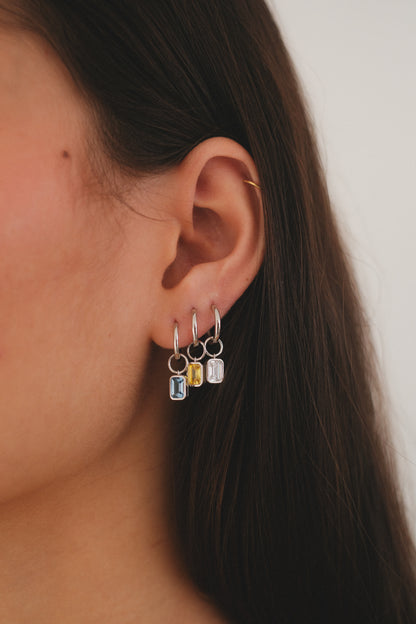 Gemstone Earring Charm image 4