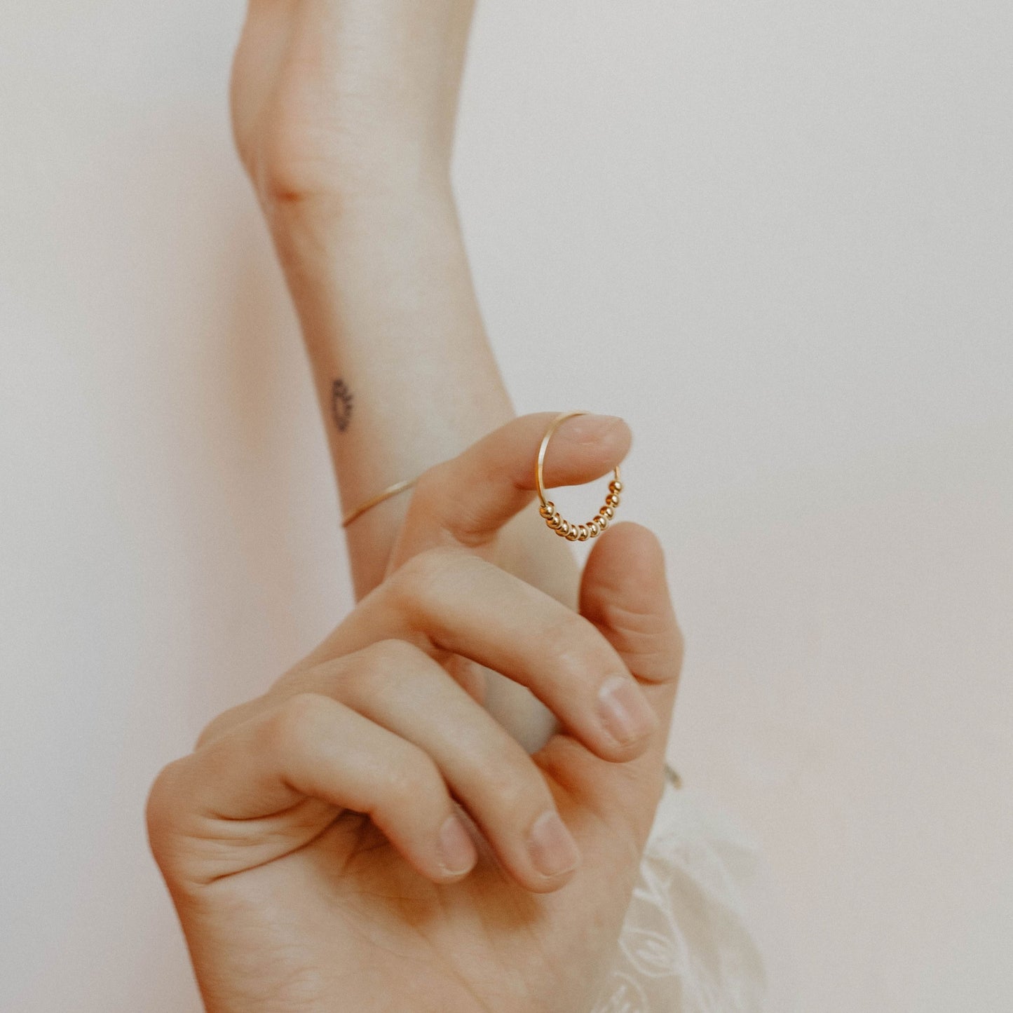 Sphere Anti Anxiety Fidget Ring image 1