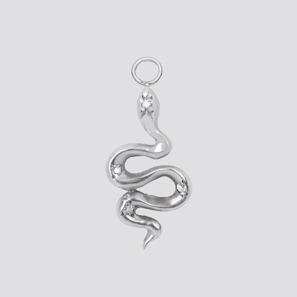Sagacity Serpent Earring Charm image 4