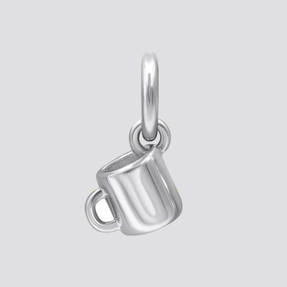 Cup of Coffee Earring Charm image 3