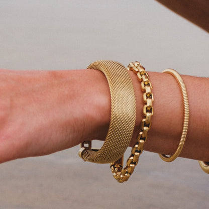 Chic Link Bangle Bracelet image 1