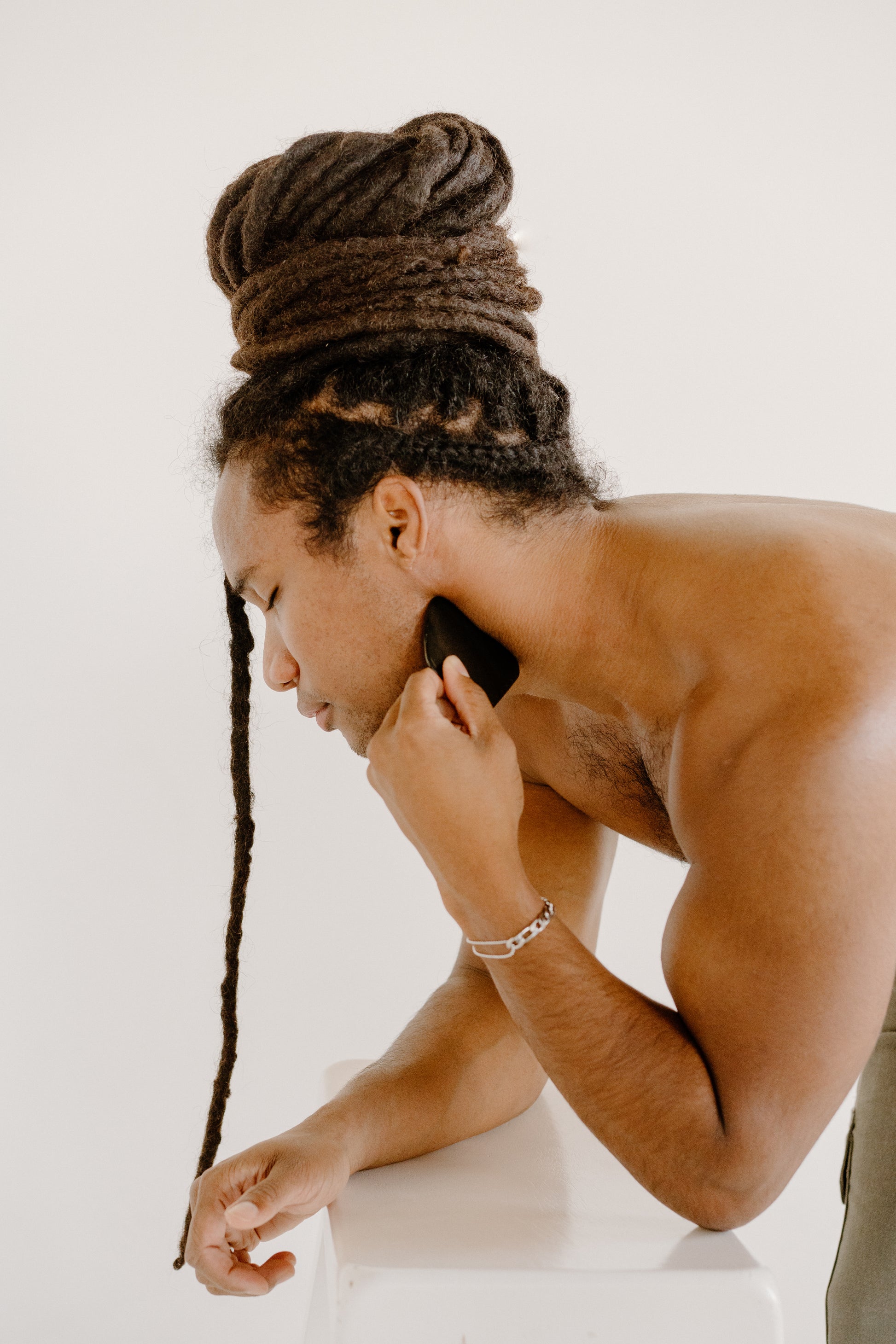 Nephrite Jade Gua Sha Stone image 5