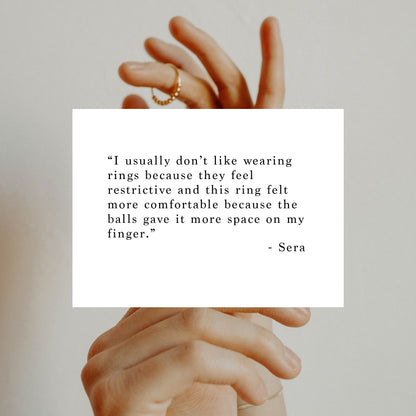 Sphere Anti Anxiety Fidget Ring image 10