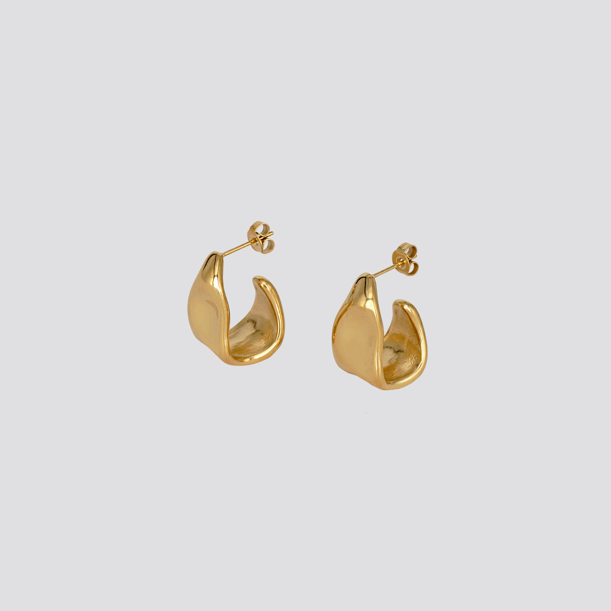 Liquid Hoop Studs image 1