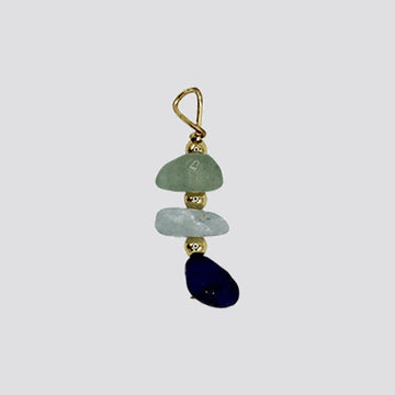 CC AQUA TRITONE charm