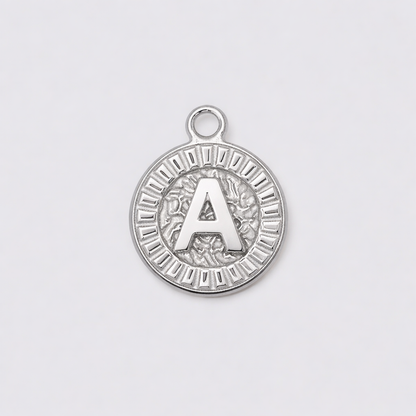 Signature Coin Initial Necklace