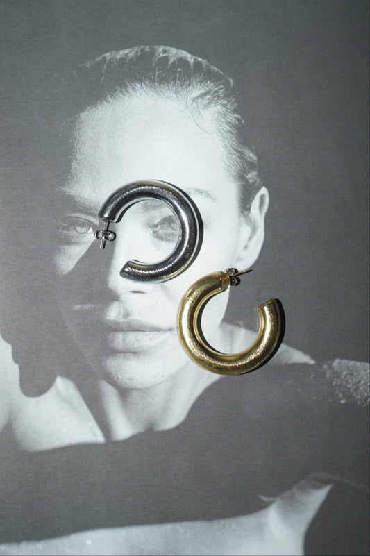 Sol Hoop Studs