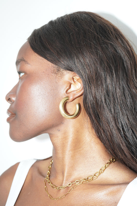 Sol Hoop Studs