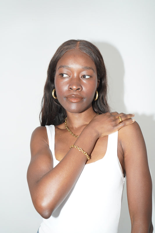 Chunky Anchor Chain Bracelet