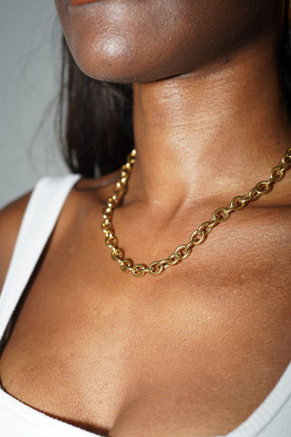 Chunky Anchor Chain Necklace