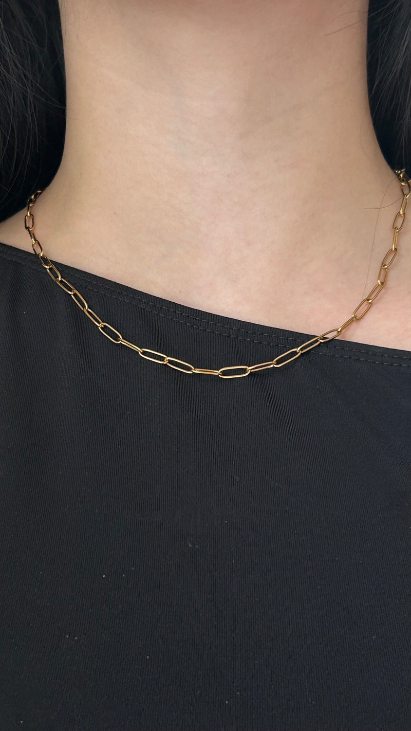 Petite Paperclip Necklace