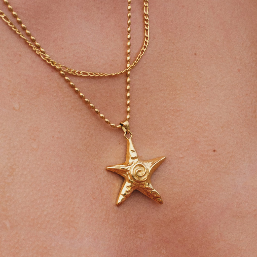 Fibonacci Star Necklace image 0