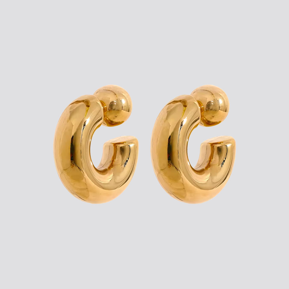 Trilogy Hoop Studs image 0