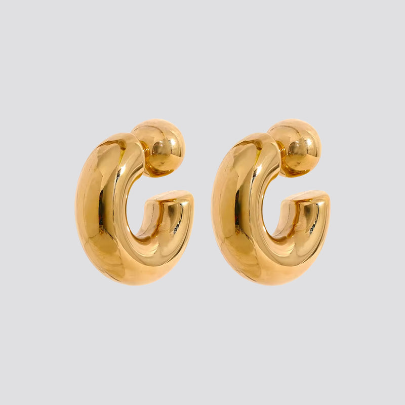 Trilogy Hoop Studs image 0