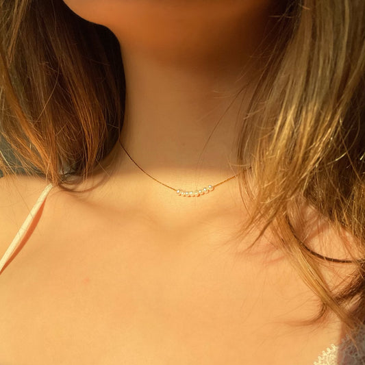 Grace Pearl Choker Necklace image 0