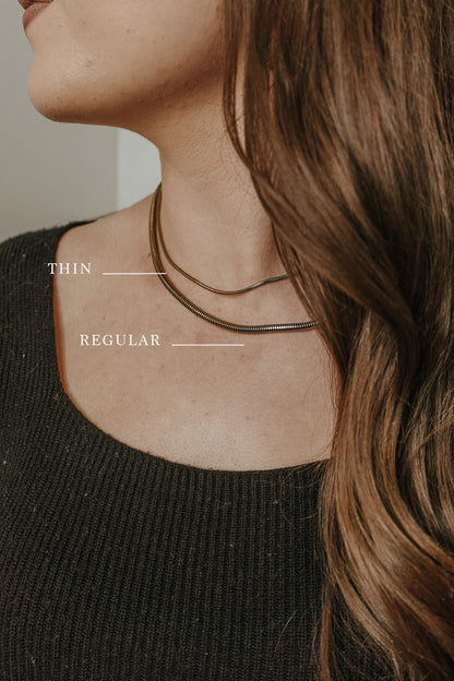 Mixed Snake Chain Necklace image 1