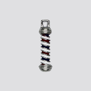 BARBER POLE charm