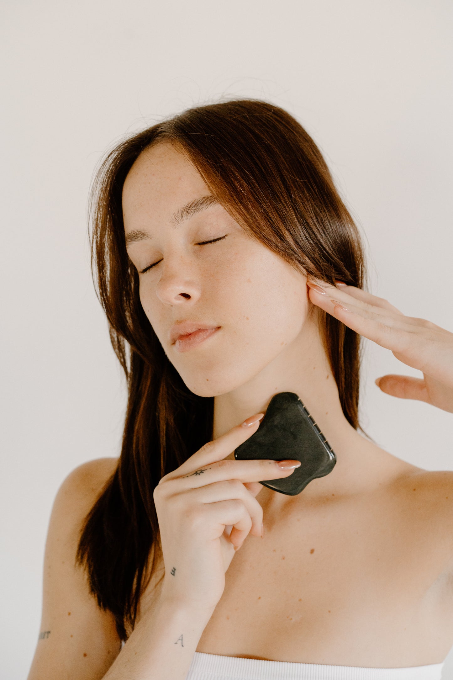 Nephrite Jade Gua Sha Stone image 3