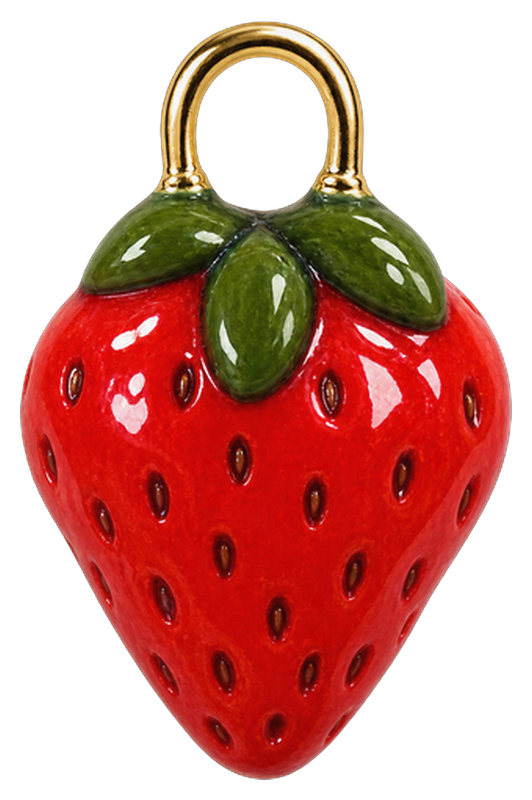 C&C Strawberry charm Gold