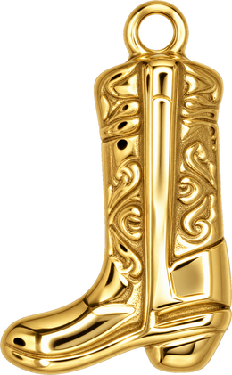 Cowboy boot charm