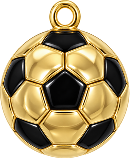 Soccer ball charm