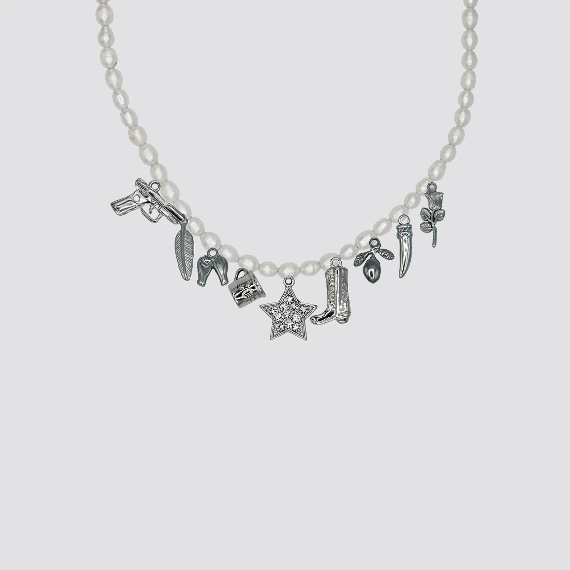 Custom charm necklace build