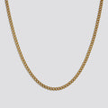 Queen Slim Curb Chain Necklace